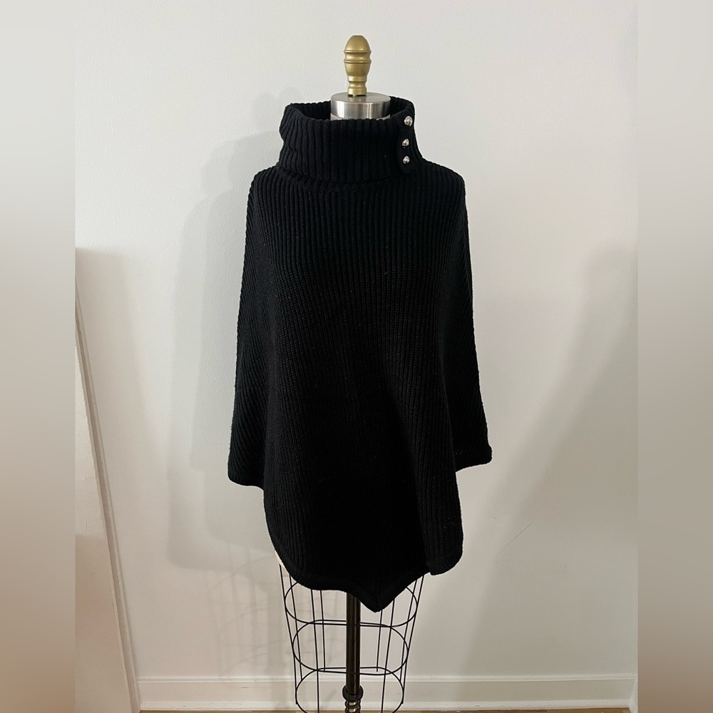 Michael Kors knitted poncho
